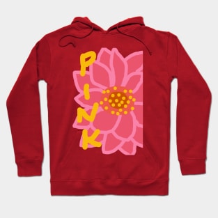 Pink flower Hoodie